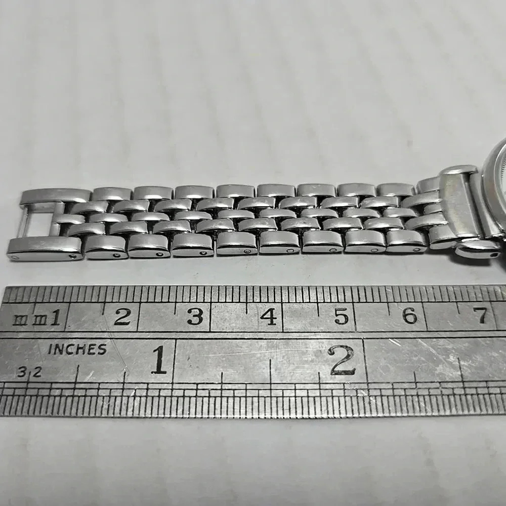 Womens Anne Klein Watch 30mm Round Dial Silver Tone Bracelet AK/2159 New Battery - Picture 8 of 9
